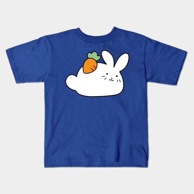 Carrot Bunny Kids T-Shirt by saradaboru